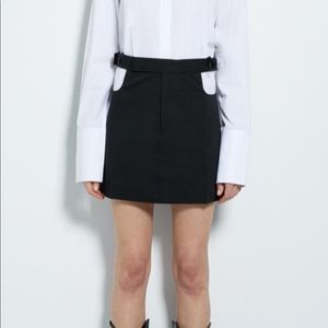 Helmut Lang cutout skirt